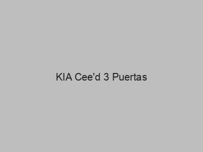 Kits electricos económicos para KIA Cee'd 3 Puertas